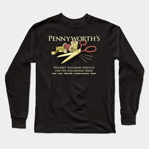 Pennyworth's Long Sleeve T-Shirt by robotrobotROBOT